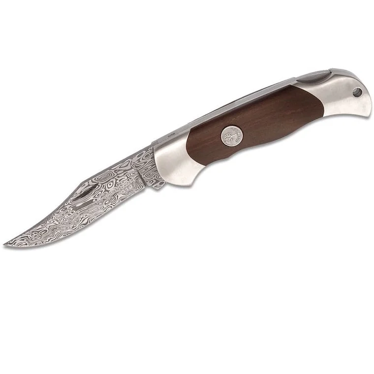 Boker — 2019 Folding Junior Scout, Damascus, Grenadill Wood — 1132019DAM