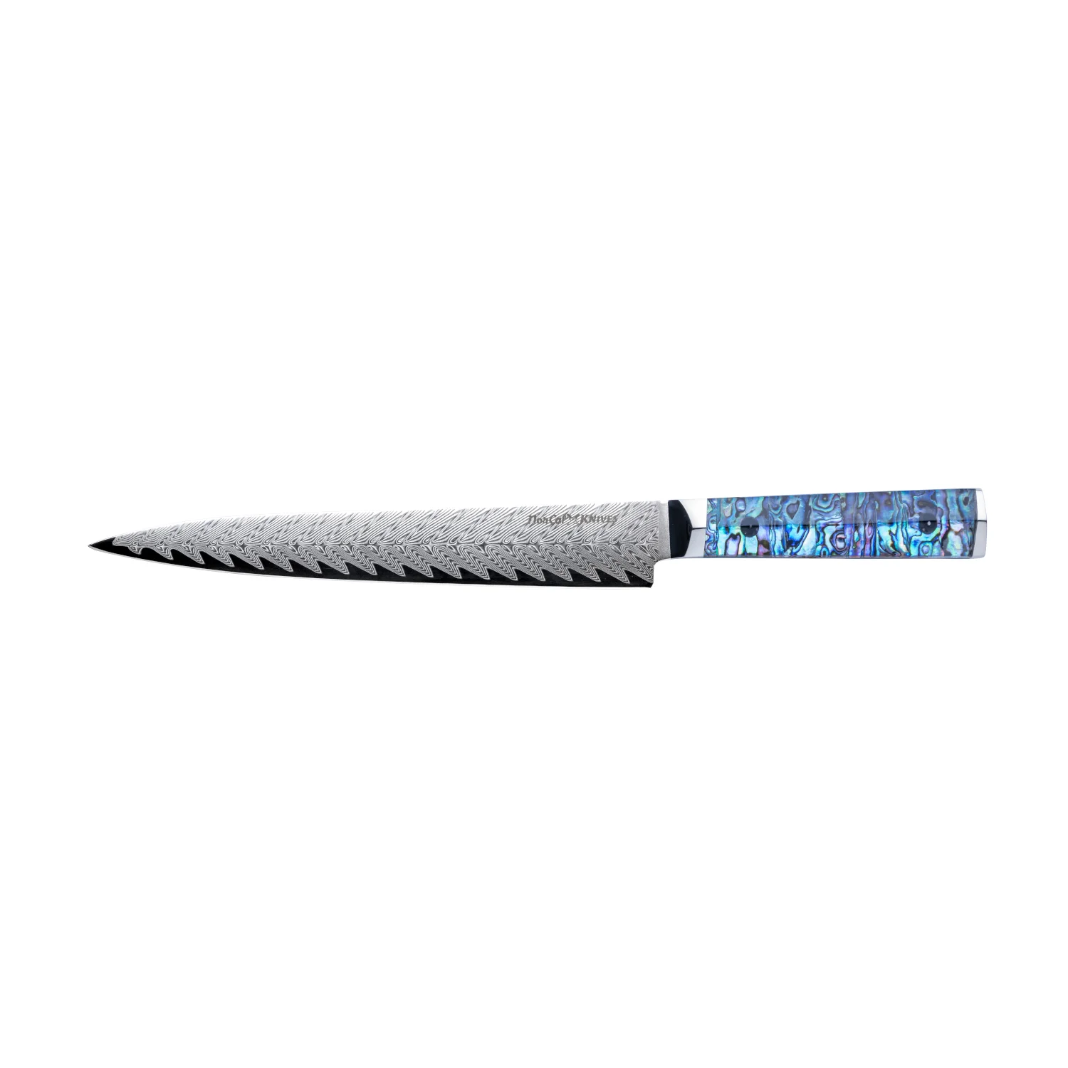 NorCal Knives — Abalone Handle 9" Slicing Knife