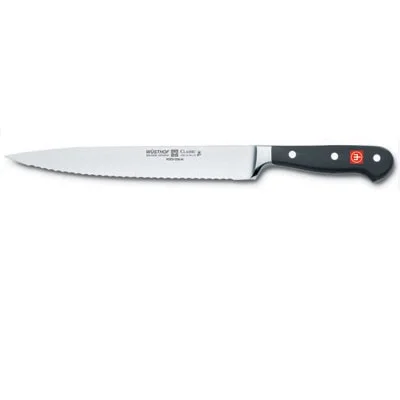 Wüsthof Trident — 9" Classic Serrated Carving Knife — 4523/23