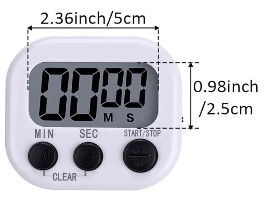 Single Timer, White