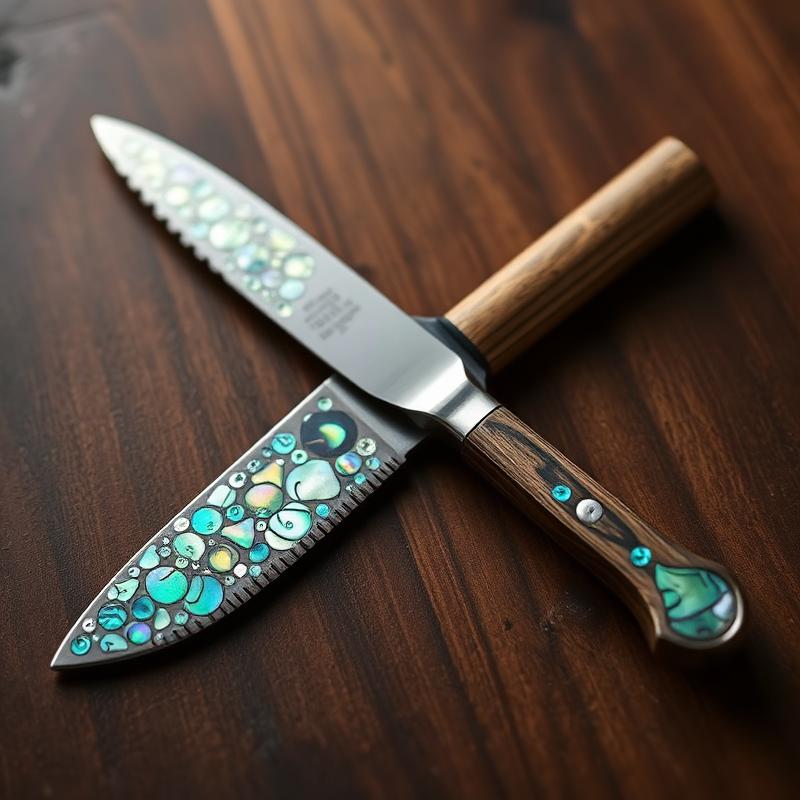 NorCal Knives — Abalone Handle 9" Slicing Knife