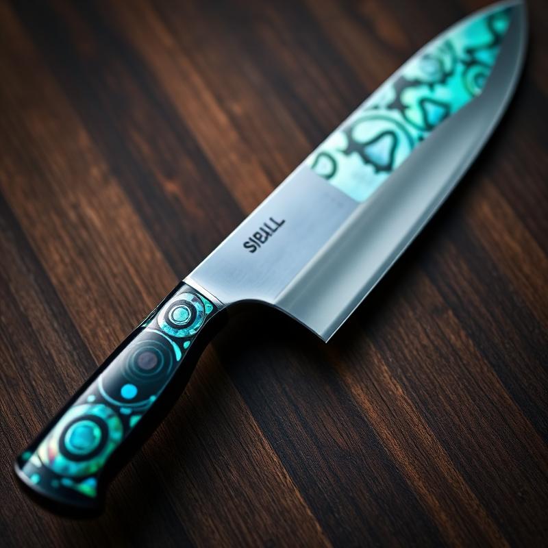 NorCal Knives — Abalone Handle 10" Chef Knife