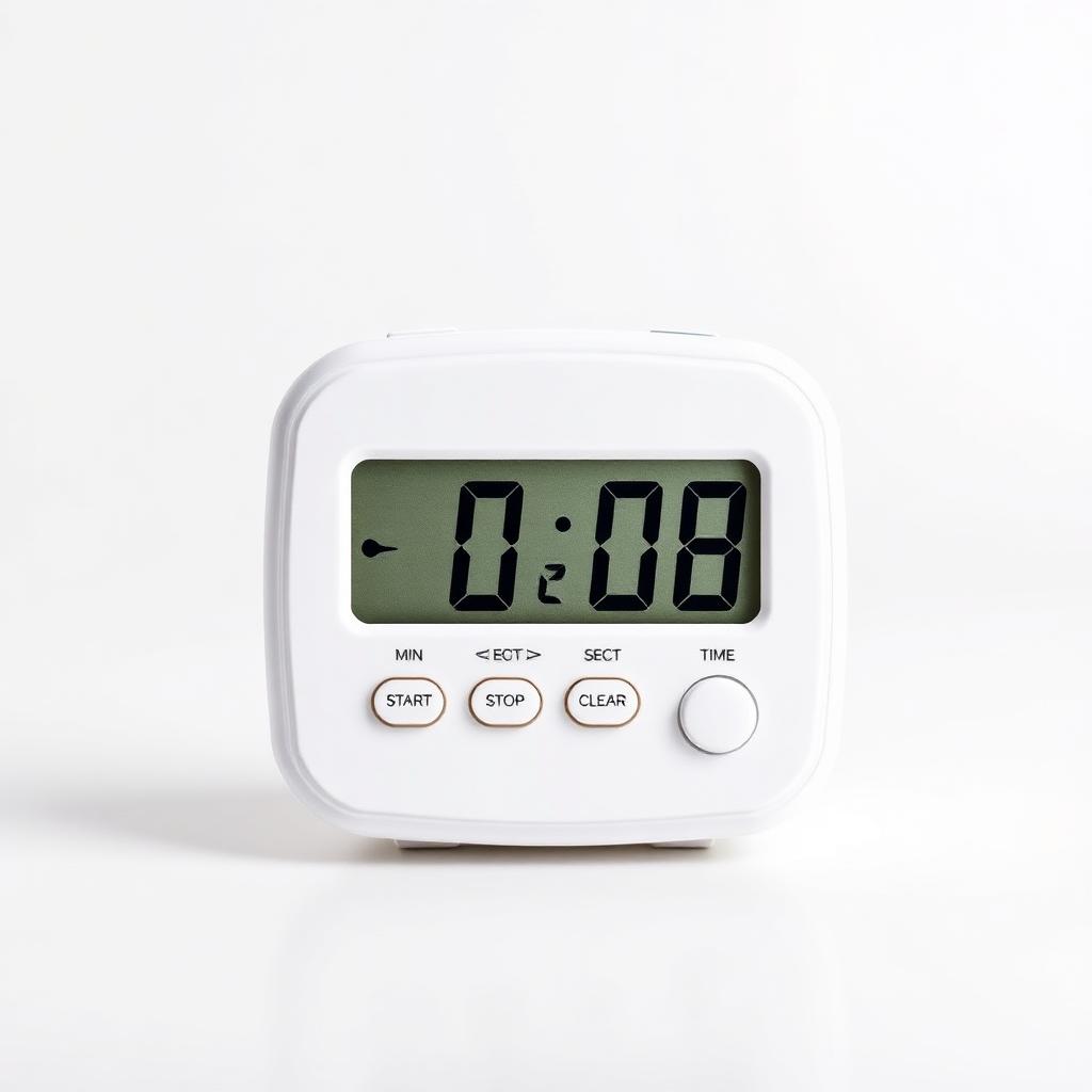 Single Timer, White